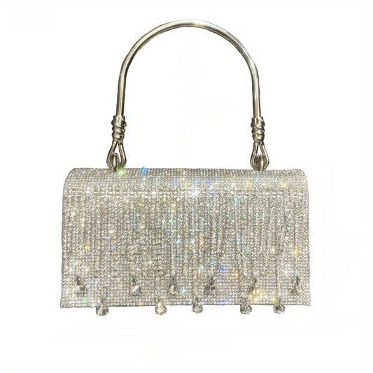 Rhinestone Designer Chain Bag Chic Star Diamond Party Evening Bag