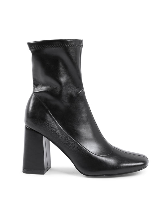 19V69 Italia Womens Ankle Boot Black HF003 NERO