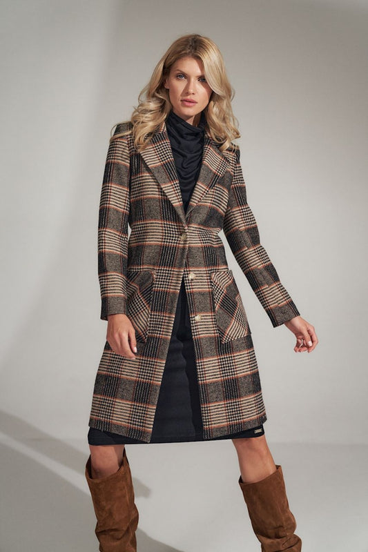 Classic Multi-Color Figl Slim Coat