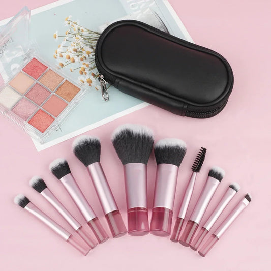 10Pcs Mini Makeup Brush Set