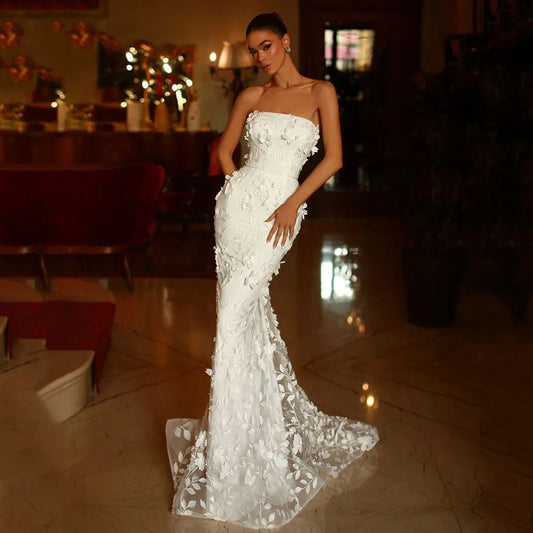 Gardenia Grace 3D Wedding Dress