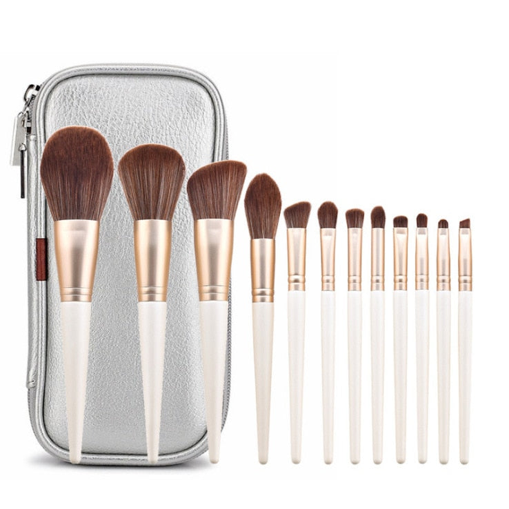 12pcs Beginner Stylish Makeup Brushes Set