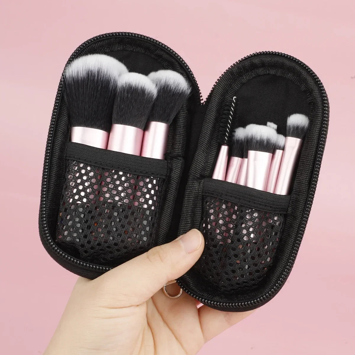 10Pcs Mini Makeup Brush Set