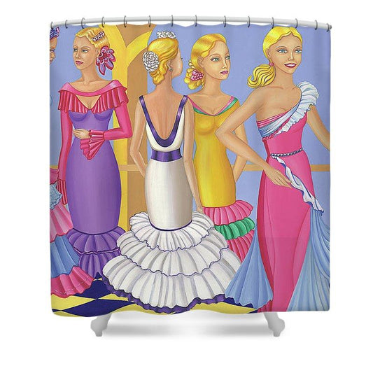 All About The Dress - Shower Curtain