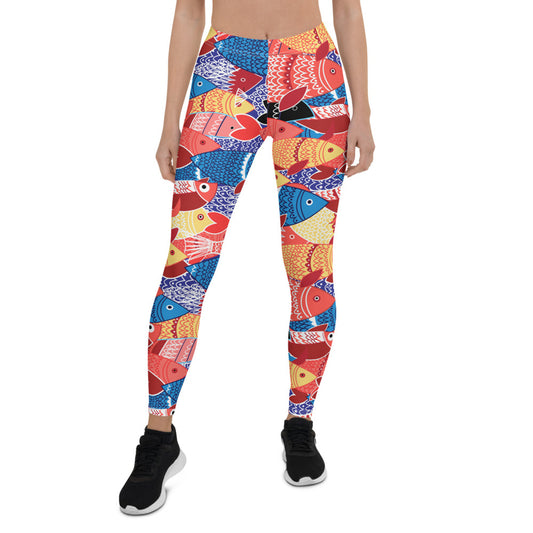 Colorful Fish Leggings