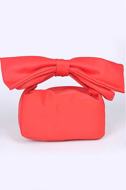 Red Belit Bow Bag