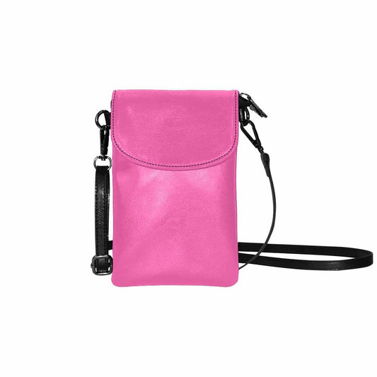 Womens Cell Phone Crossbody Purse, Vibrant Pink Lavender