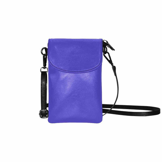 Womens Cell Phone Purse, Blue Iris